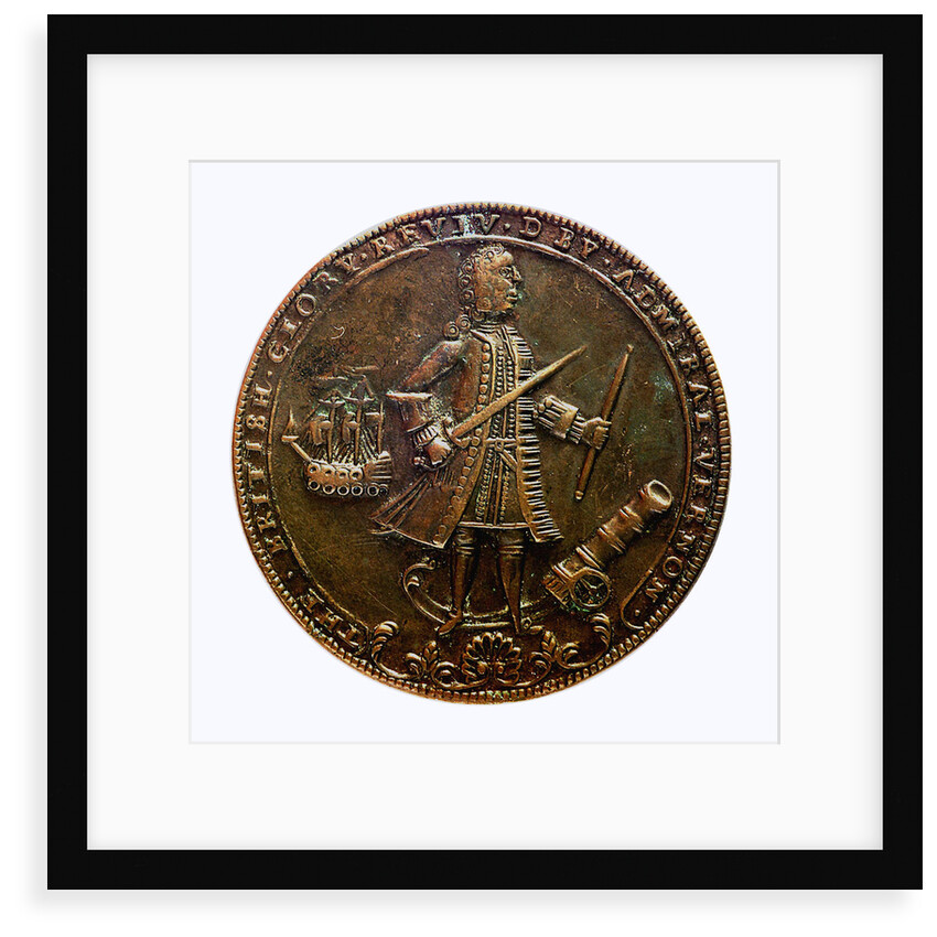 Medal commemorating Admiral Edward Vernon (1684-1757) and the capture of Porto Bello, 1739; obverse by unknown