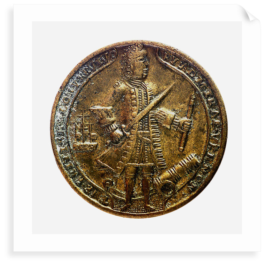 Medal commemorating Admiral Edward Vernon (1684-1757) and the capture of Porto Bello, 1739; obverse by unknown