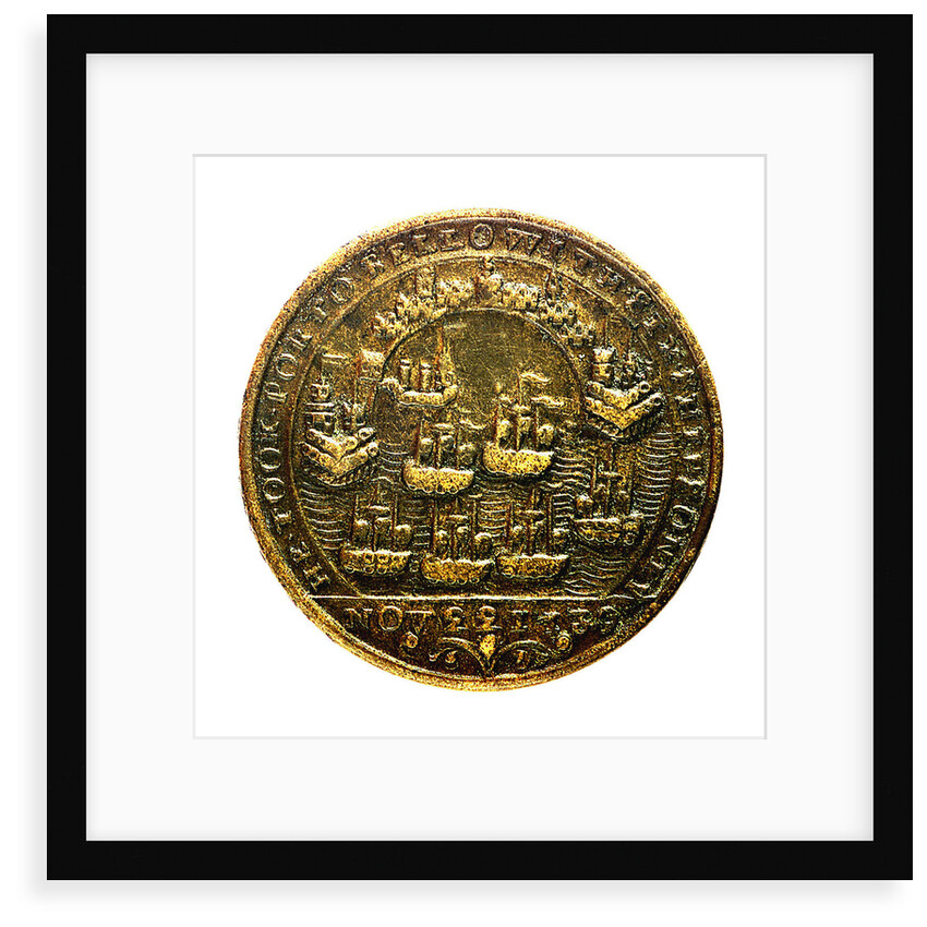 Medal commemorating Admiral Edward Vernon (1684-1757) and the capture of Porto Bello, 1739; reverse by unknown