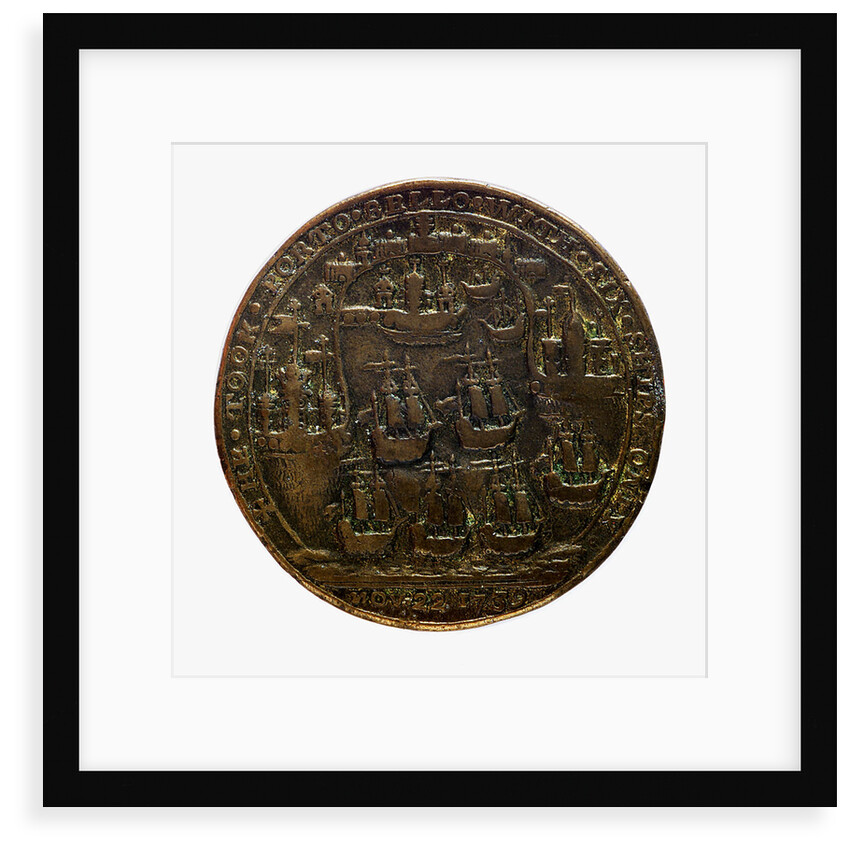 Medal commemorating Admiral Edward Vernon (1684-1757) and the capture of Porto Bello, 1739; reverse by unknown