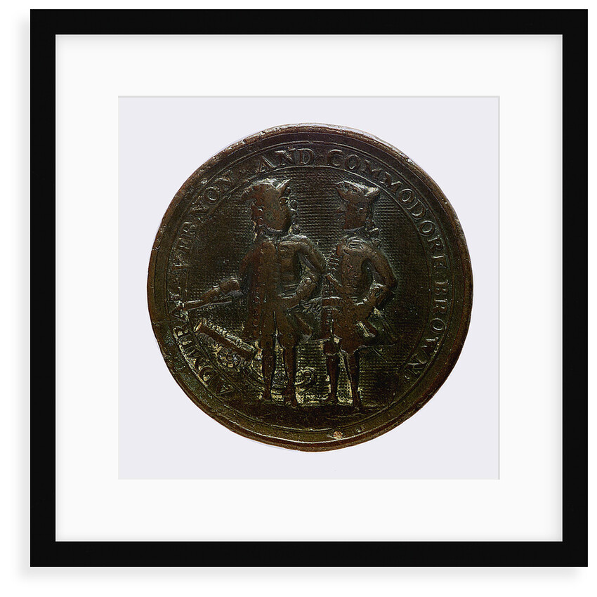 Medal commemorating Admiral Edward Vernon (1684-1757) and the capture of Porto Bello, 1739; obverse by unknown