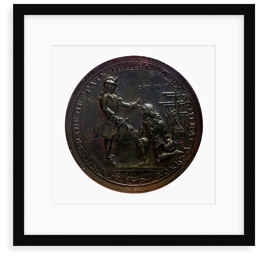Medal commemorating Admiral Edward Vernon (1684-1757) and the capture of Porto Bello, 1739; obverse by unknown