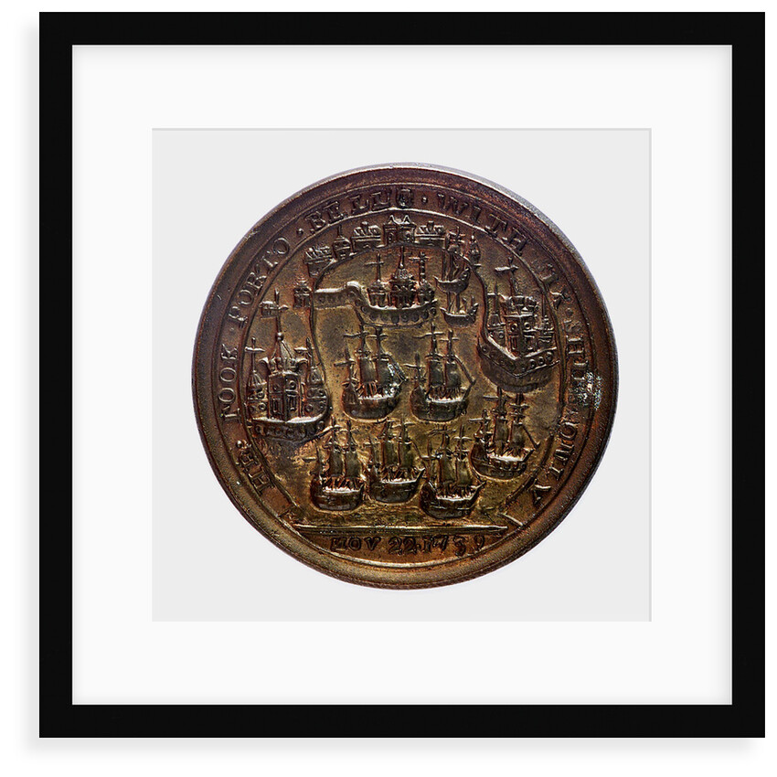 Medal commemorating Admiral Edward Vernon (1684-1757) and the capture of Porto Bello, 1739; reverse by unknown