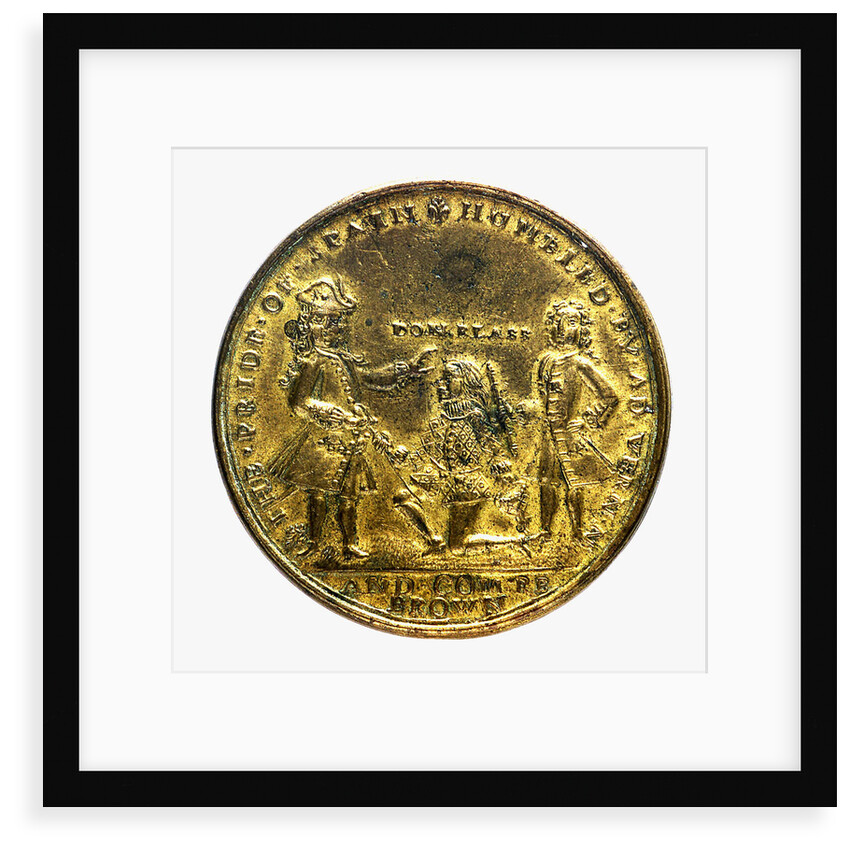 Medal commemorating Admiral Edward Vernon (1684-1757) and the capture of Porto Bello, 1739; obverse by unknown