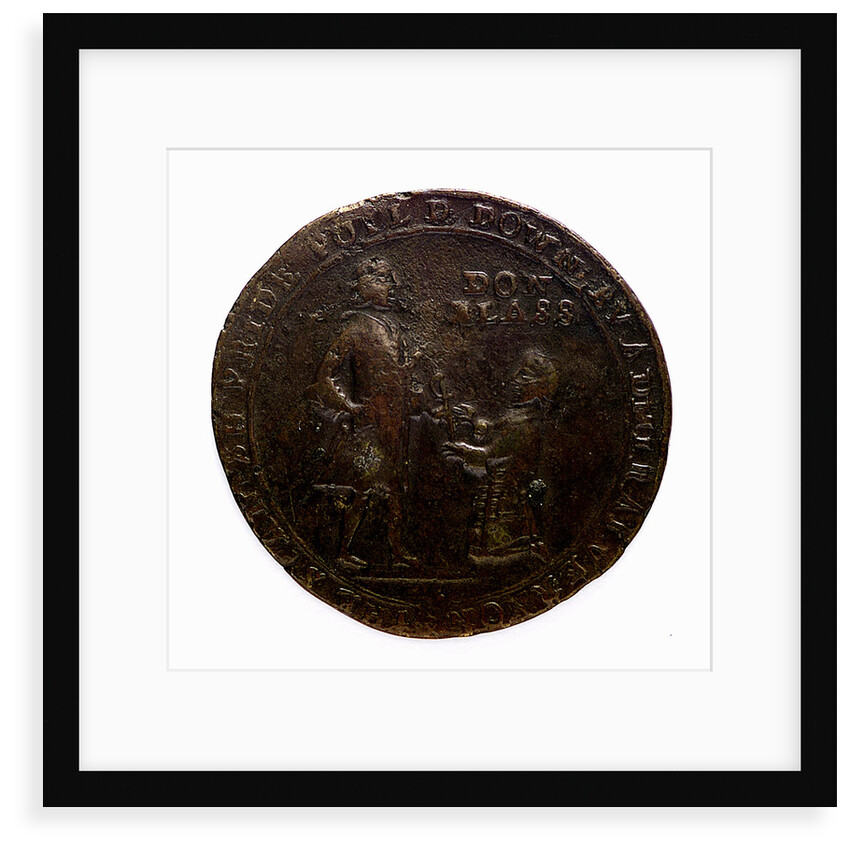 Medal commemorating Admiral Edward Vernon (1684-1757) and the capture of Porto Bello, 1739; obverse by unknown