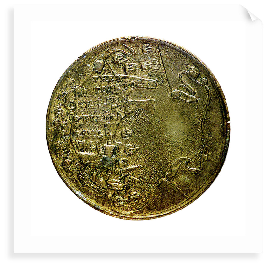 Medal commemorating Admiral Edward Vernon (1684-1757), Admiral Sir Chaloner Ogle (1681?-1750), and General Thomas Wentworth, the attack on Cartagena, 1741; reverse by unknown