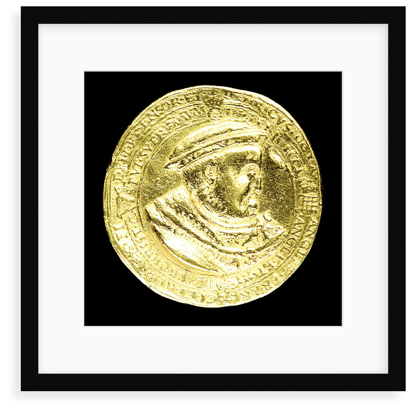 Medal commemorating the supremacy of the church, 1545; obverse by H.R.