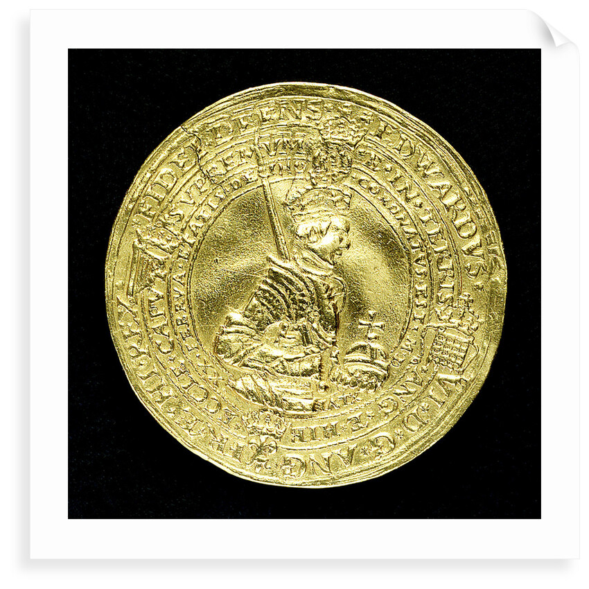 Medal commemorating the Coronation of King Edward VI, 1546; obverse by Henry Basse