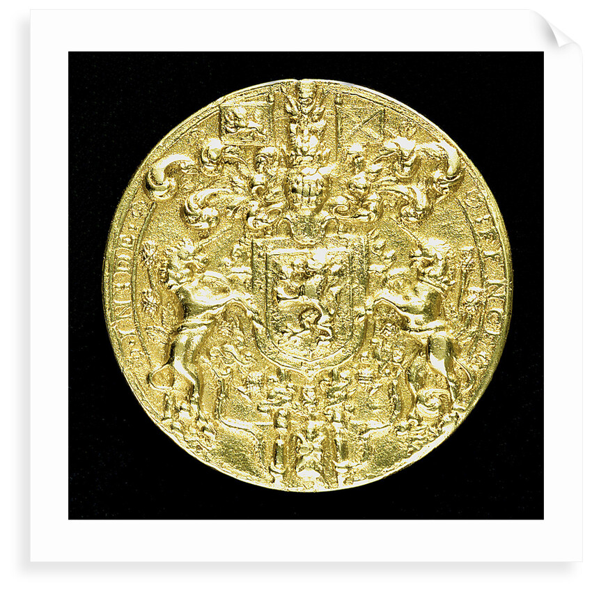 Medal commemorating dangers averted, 1589; reverse by unknown