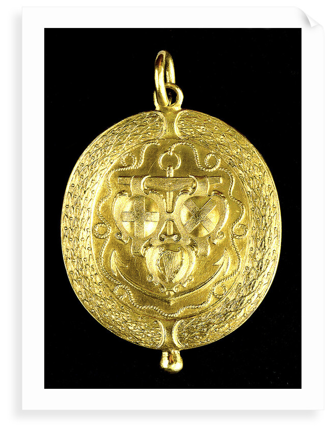 Naval reward medal; obverse by Thomas Simon