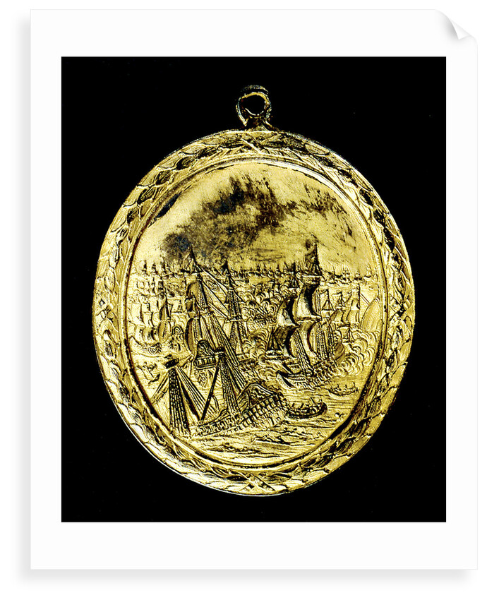 Medal commemorating Admiral Robert Blake (1599-1657); reverse by unknown