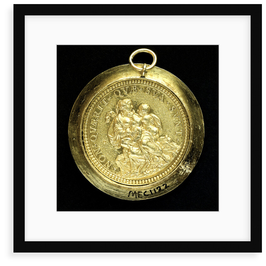 Papal reward medal commemorating Pope Innocent XI; reverse by Hameranus