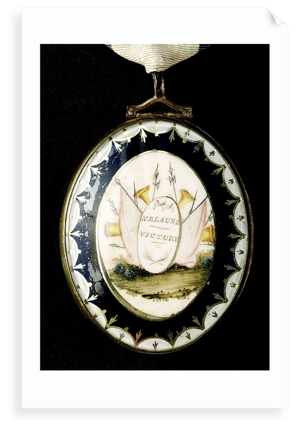 Locket commemorating the Battle of the Nile, 1798; obverse by unknown