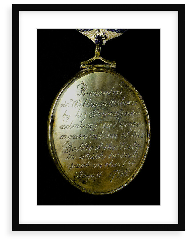 Locket commemorating the Battle of the Nile, 1798; obverse by Unknown