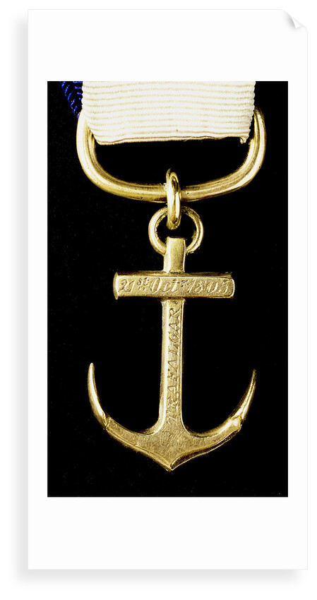 Pendant commemorating the Battle of Trafalgar, 1805; reverse by unknown