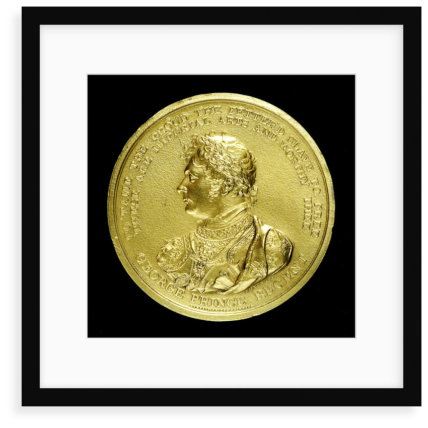 Medal commemorating the bombardment of Algiers, 1816; reverse by T. Wyon
