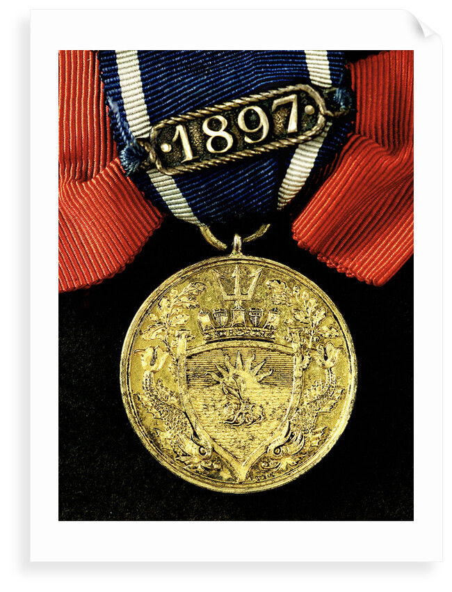 Medal commemorating the Institution of Naval Architects; reverse by A.B. Wyon