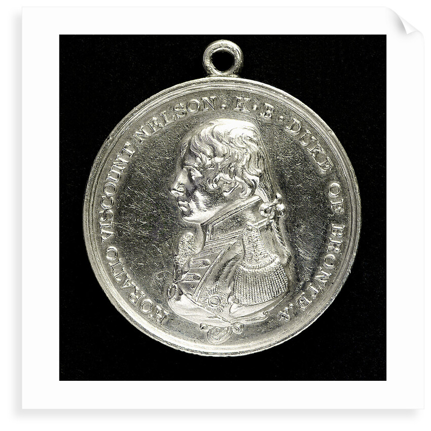 Medal commemorating the Battle of Trafalgar, 1805; obverse by Spink & Son Ltd.