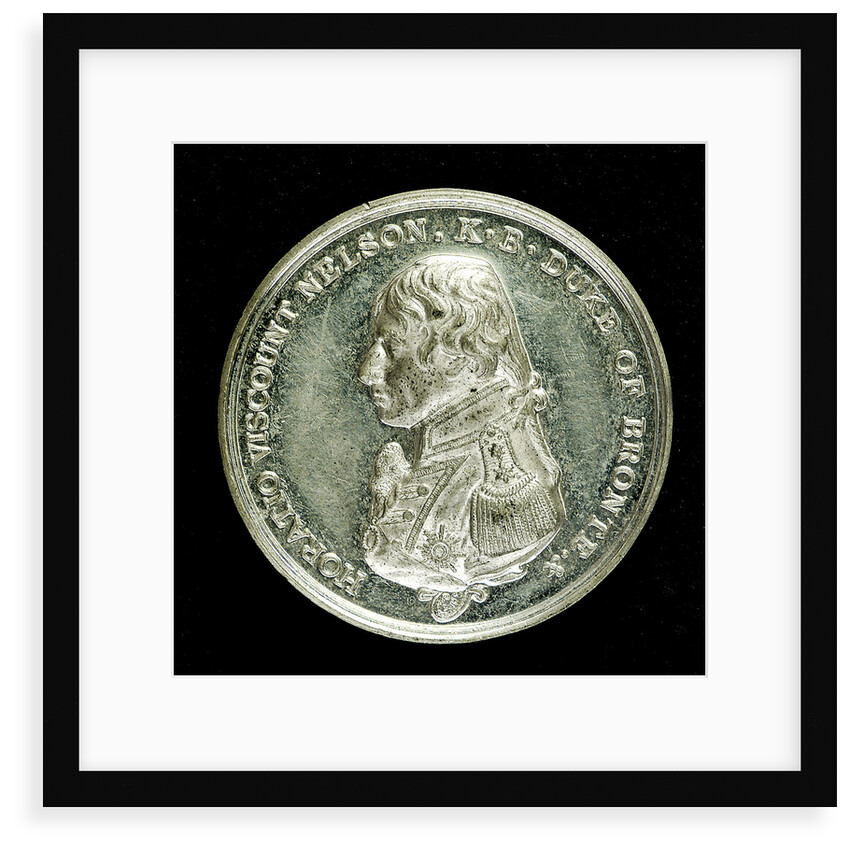 Medal commemorating the Trafalgar Centenary, 1905; obverse by Spink & Son Ltd.