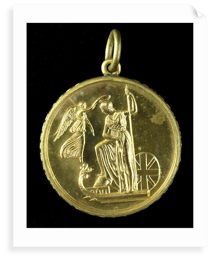 Medal commemorating the Trafalgar Centenary, 1905; reverse by Spink & Son Ltd.