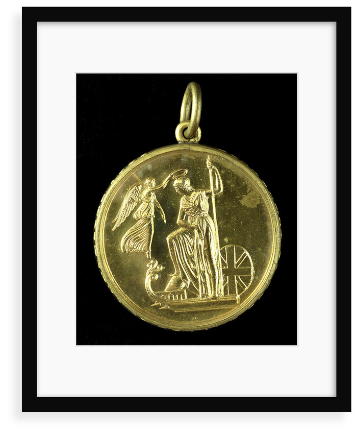 Medal commemorating the Trafalgar Centenary, 1905; reverse by Spink & Son Ltd.