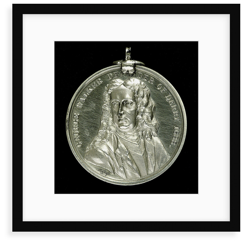 Medal commemorating the siege of Londonderry, 1688; obverse by W.S. Mossop