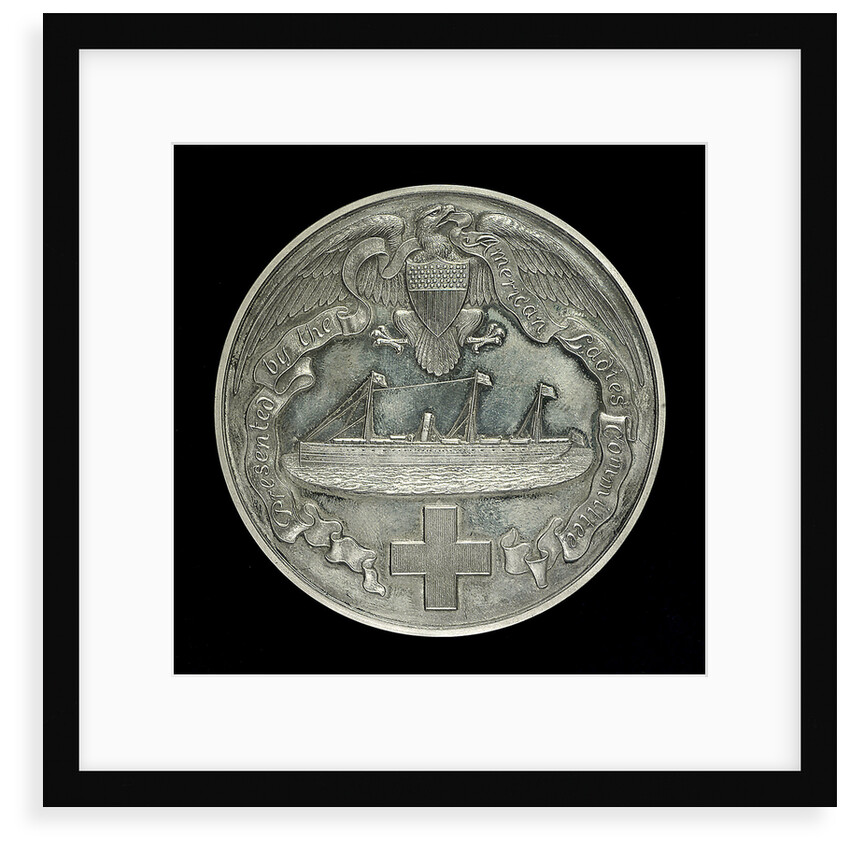 Medal commemorating AHS 'Maine' South Africa and China. 1899-1901; obverse by Tiffany & Co.