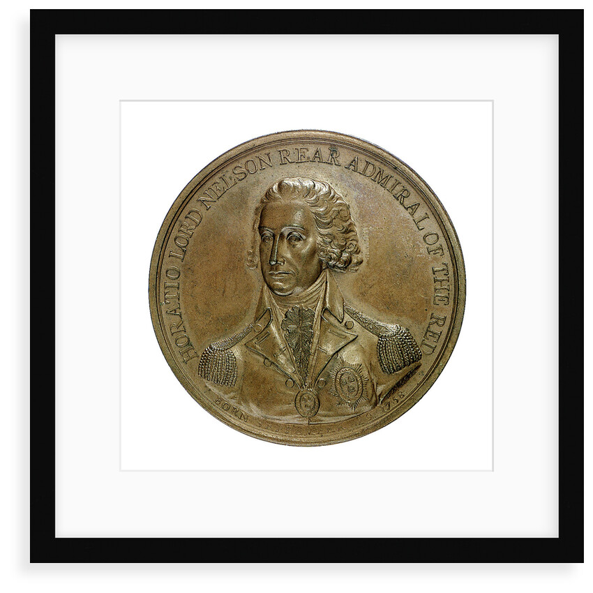 Medal commemorating the Battle of the Nile, 1798; obverse by J.G. Hancock