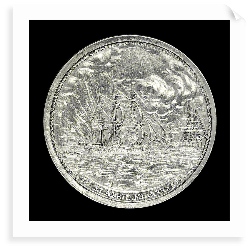 Medal commemorating the 'Mediator' Frigate and Captain J. Wooldridge, 1809; obverse by unknown