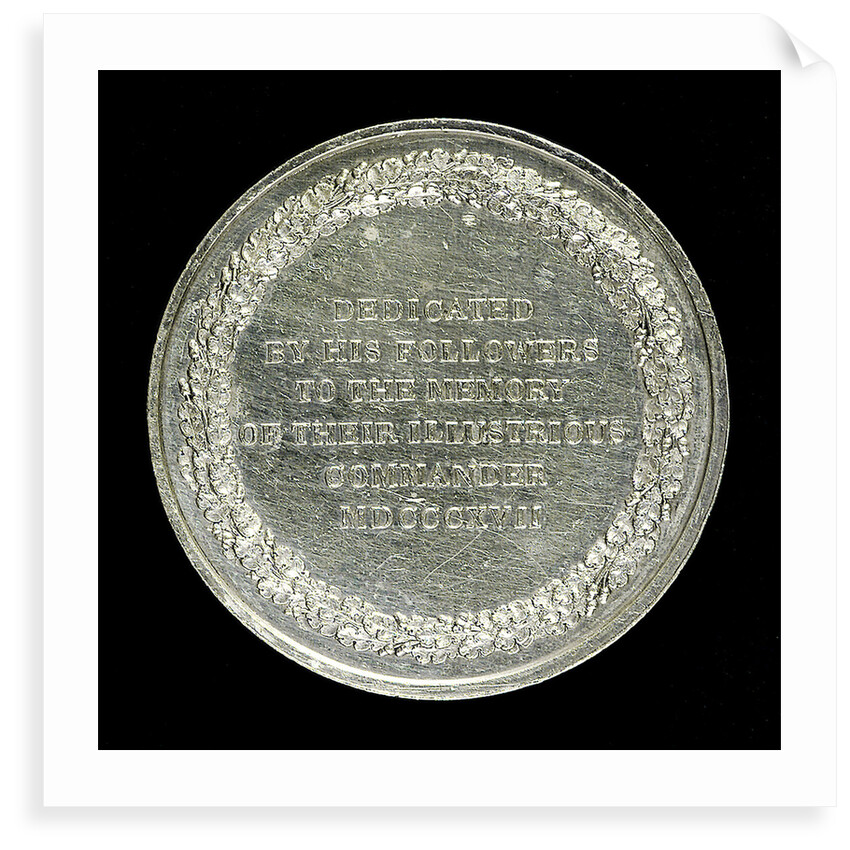 Medal commemorating Admiral Sir John Duckworth; reverse by George Mills
