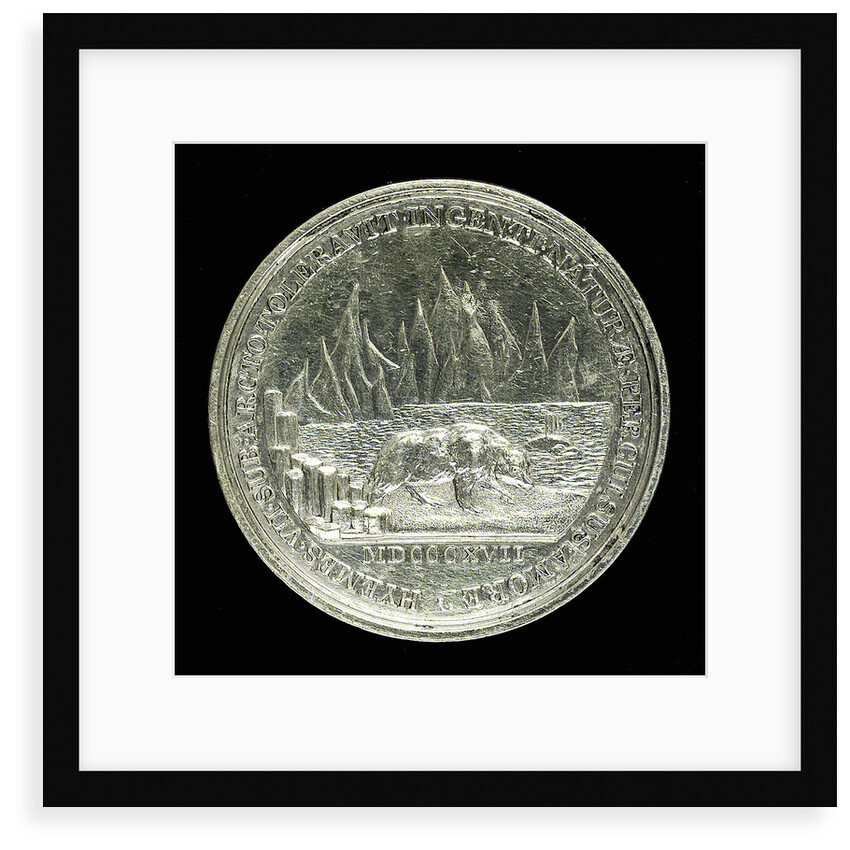 Medal commemorating Sir Charles Lewis Giesecke (1761-1833); reverse by W.S. Mossop