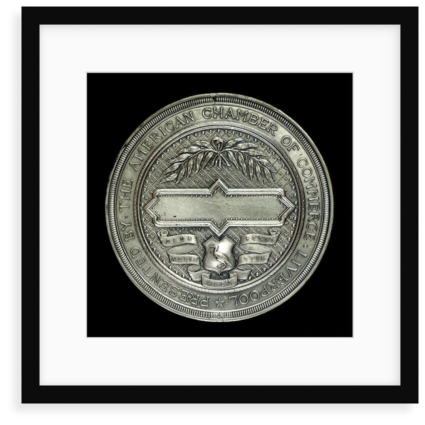 Medal commemorating laying of the Atlantic cable, 1866; reverse by J.S.