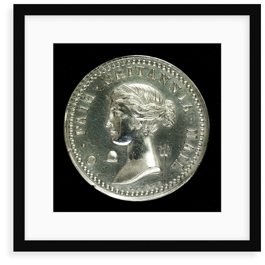 Medal commemorating the capture of Louisbourg, 1758; obverse by G.B. Cipriani