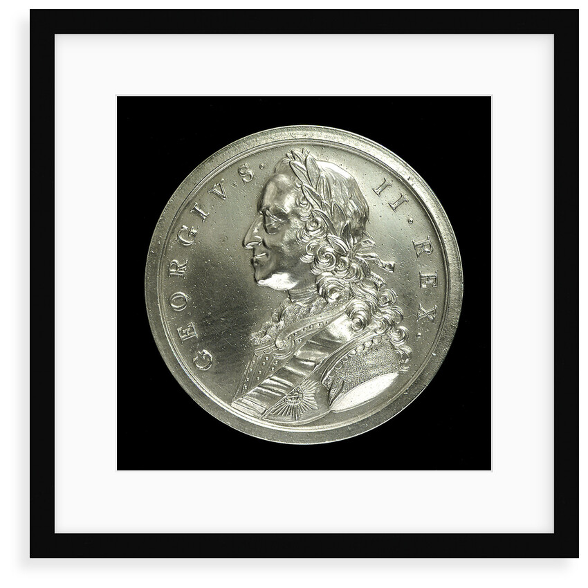 Medal commemorating the successes of 1758; obverse by Thomas Pingo