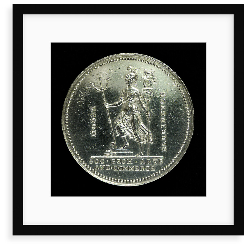 Medal commemorating the capture of Guadeloupe, 1759; reverse by Stuart