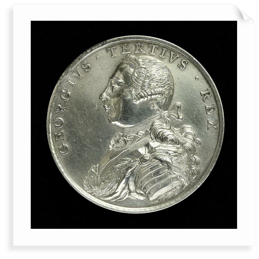 Medal commemorating the capture of Belle Isle, 1761; obverse by unknown