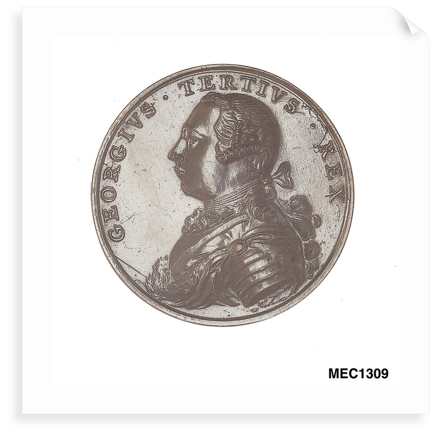 Medal commemorating the capture of Belle Isle, 1761 by unknown