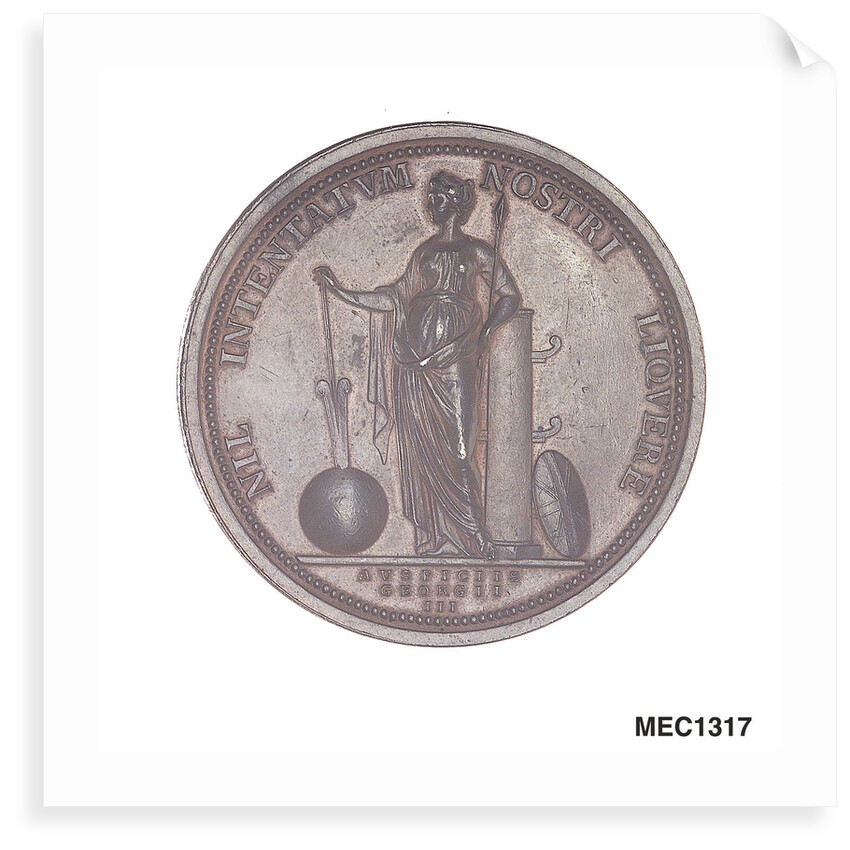 Medal commemorating Captain James Cook (1728-1779) by L. Pingo