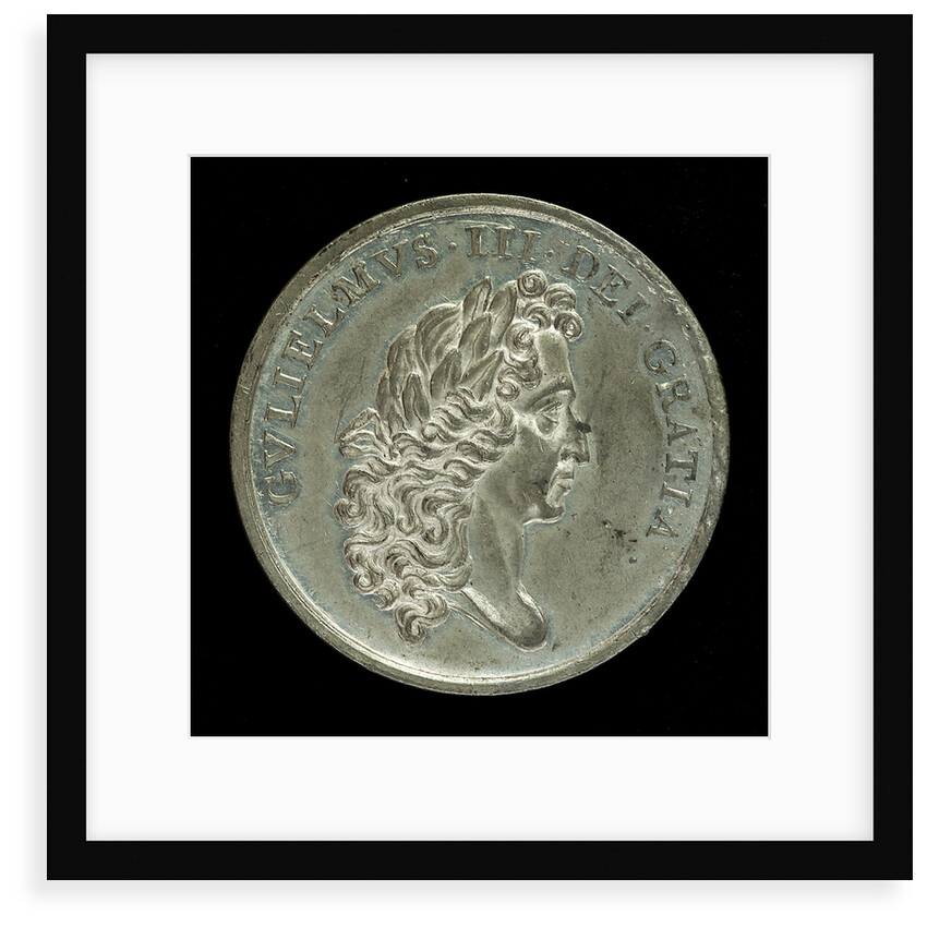 Medal commemorating the abdication of King James II, 1688; obverse by unknown