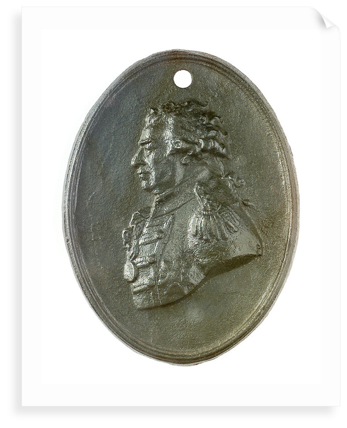Plaque commemorating Admiral Viscount Duncan (1731-1804); obverse by John De Vaere