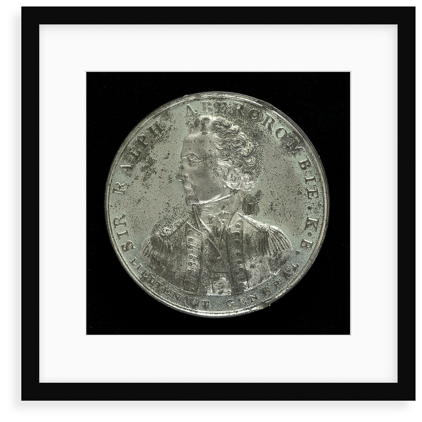 Medal commemorating the landing in Holland, 1799 and Sir Ralph Abercromby (1734-1801); obverse by unknown