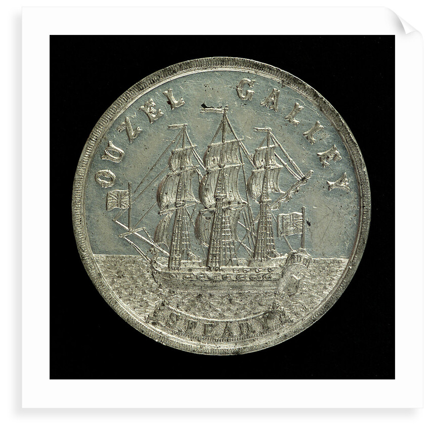 Medal commemorating the 'Ouzel Galley' Society, 1700; reverse by unknown