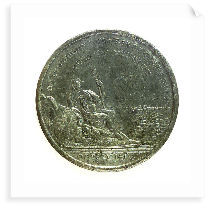 Medal commemorating the Nelson monument at Birmingham; reverse by unknown