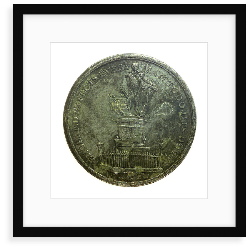 Medal commemorating the Nelson monument at Birmingham; obverse by Unknown