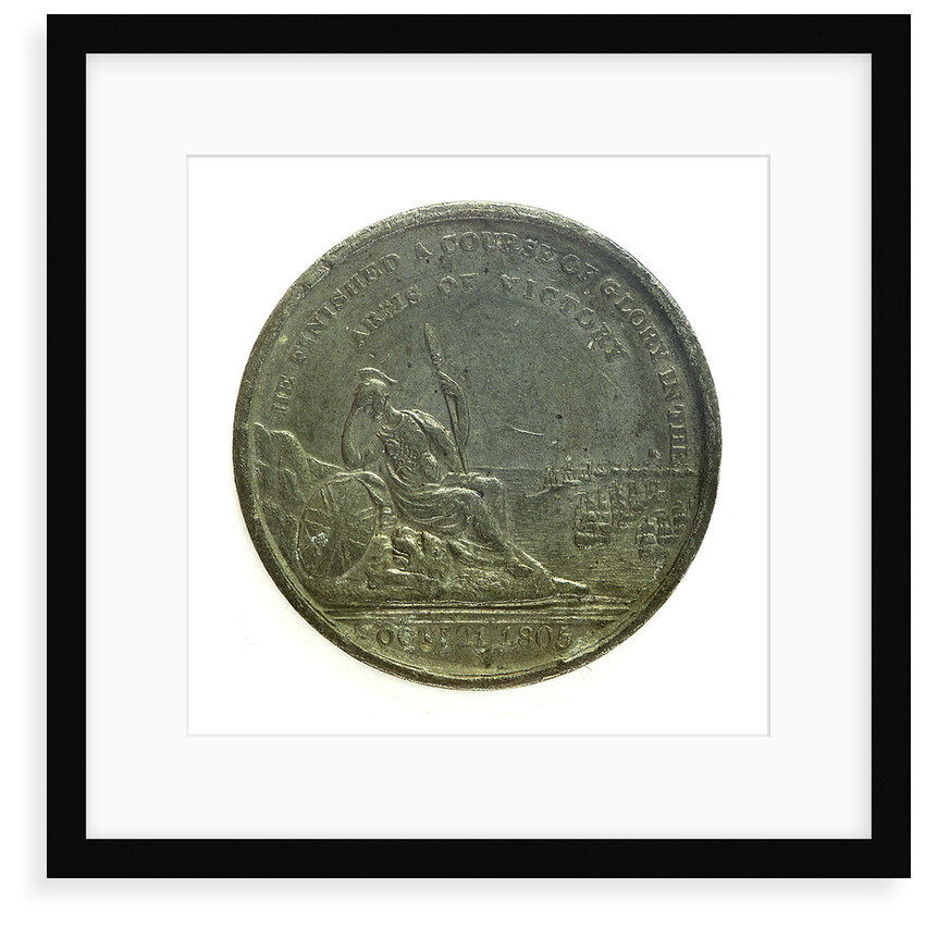 Medal commemorating the Nelson monument at Birmingham; reverse by unknown