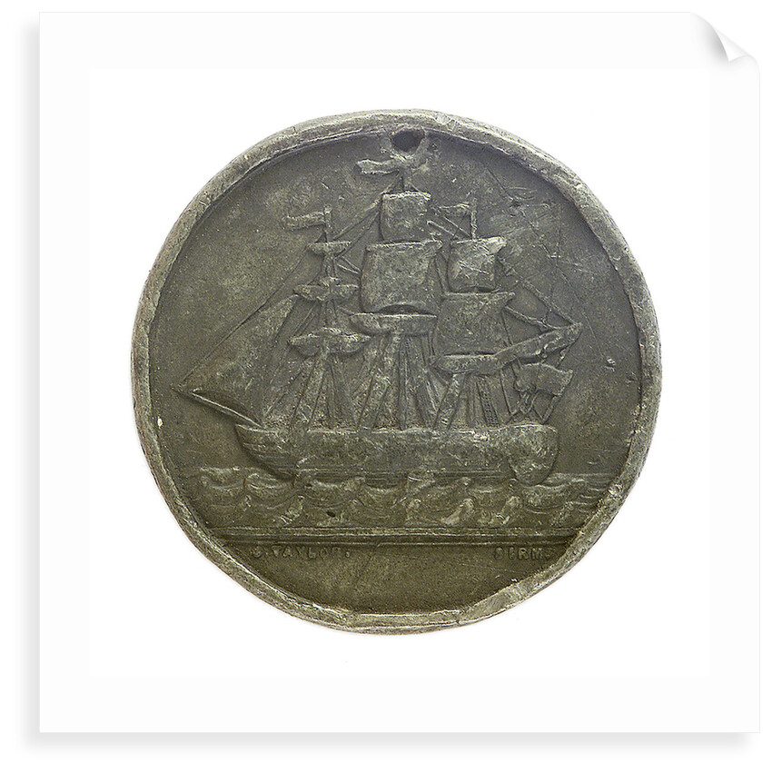 Badge of the Liverpool Riggers Association; obverse by W.J. Taylor