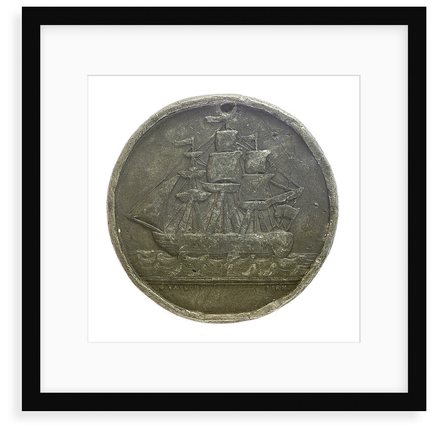 Badge of the Liverpool Riggers Association; obverse by W.J. Taylor