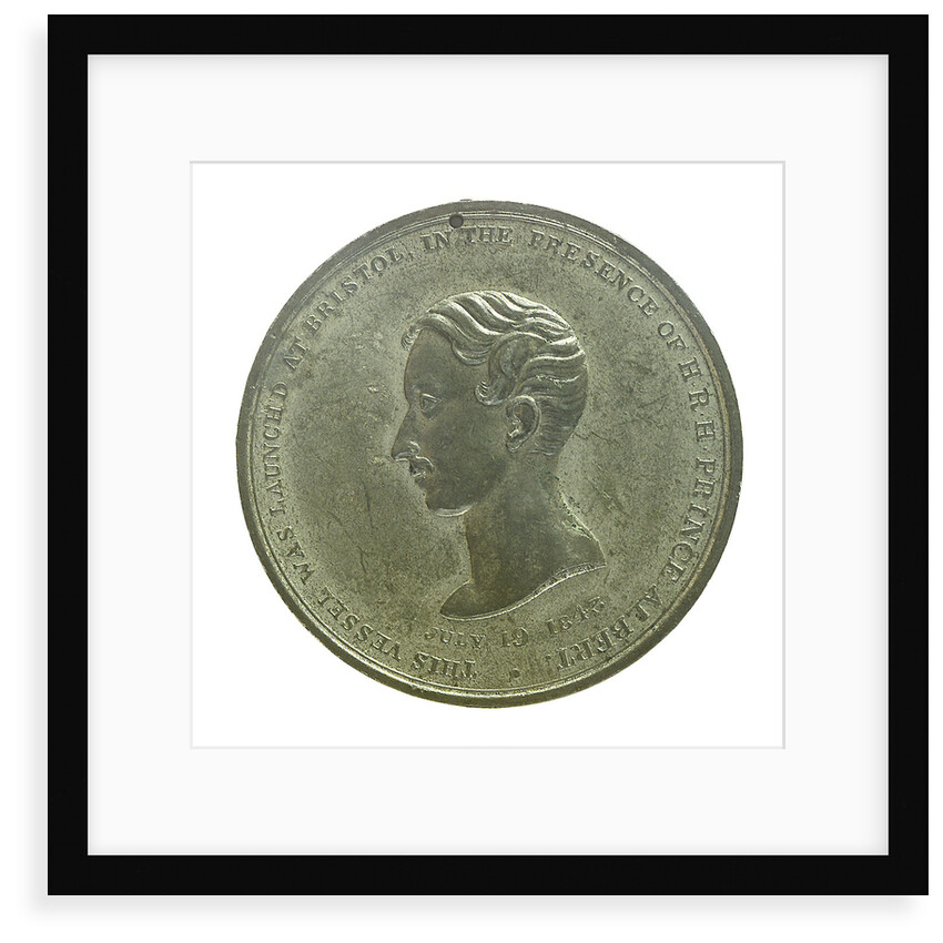 Medal commemorating the SS 'Great Britain'; obverse by E. Avern