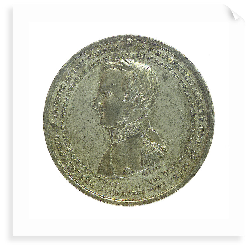 Medal commemorating the SS 'Great Britain'; obverse by J. Gardner