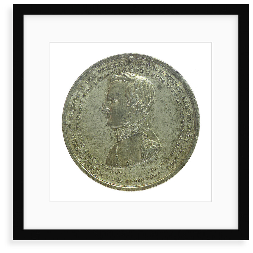 Medal commemorating the SS 'Great Britain'; obverse by J. Gardner